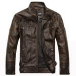 sample description for leather jacket