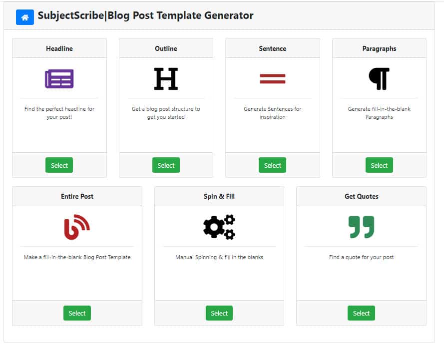 blog post utilities